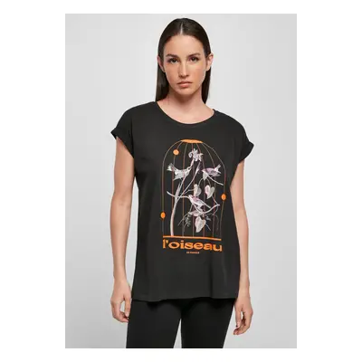 Women's T-shirt ́oiseau De Paradis black