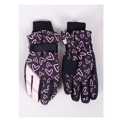 Yoclub Kids's Children's Winter Ski Gloves REN-0245G-A150