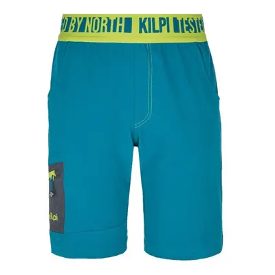 Boys' outdoor shorts Kilpi JOSEPH-JB turquoise