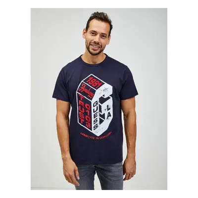 Dark blue men's T-shirt Guess - Men