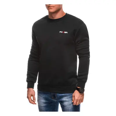 Edoti Men's hoodless sweatshirt