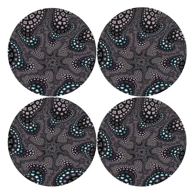 Bertoni Home Unisex's Round Table Pads Set Octopus