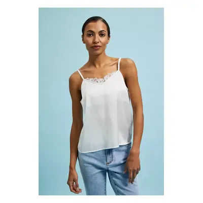 Women's tank top MOODO - white