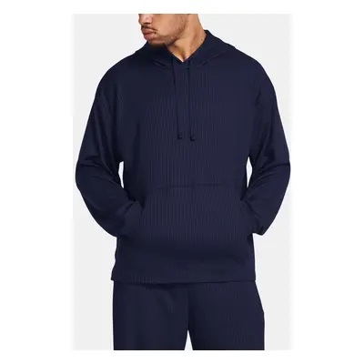 Under Armour Sweatshirt UA Rival Waffle Hoodie-BLU - Men