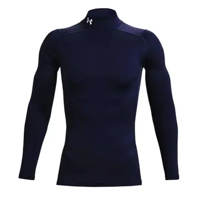 Men's T-shirt Under Armour ColdGear Armour Comp Mock Midnight Navy