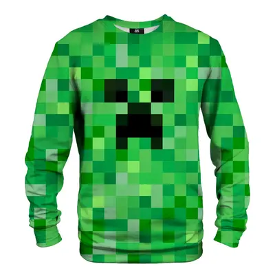 Mr. GUGU & Miss GO Unisex's Pixel Creeper Sweater S-Pc2357