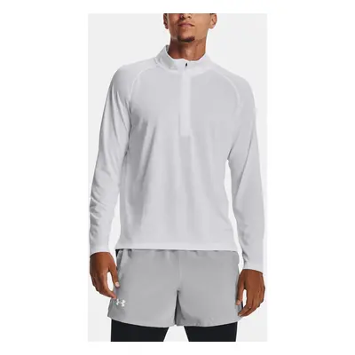 Under Armour T-Shirt UA STREAKER HALF ZIP-WHT - Men