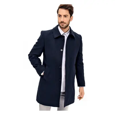 PLT8365 DEWBERRY MEN'S COAT-NAVY BLUE