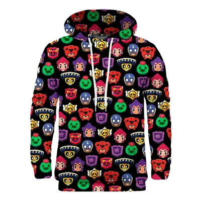 Mr. GUGU & Miss GO Unisex's Brawlers Hoodie H-K2220