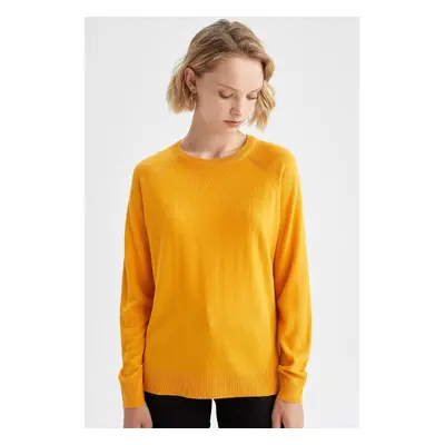 DEFACTO Relax Fit Crew Neck Basic Sweater I6913az22wn