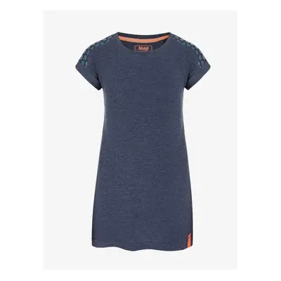 Dark Blue Girly Brindle Dress LOAP Besu - unisex