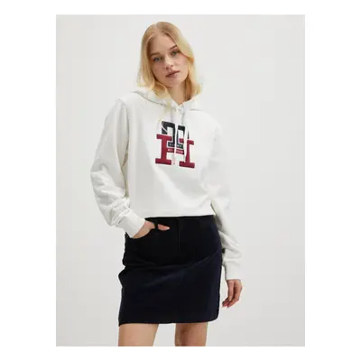 White Women's Hoodie Tommy Hilfiger - Women