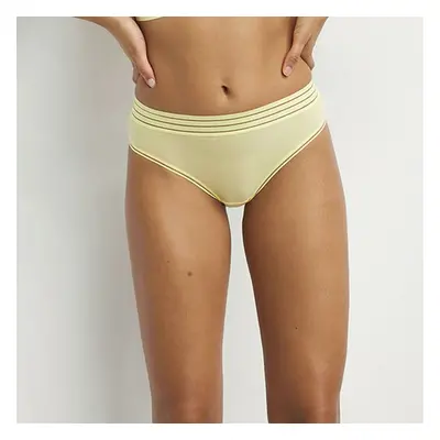 OH MY DIM'S BIKINI - Fashionable panties with a raised waist - yellow