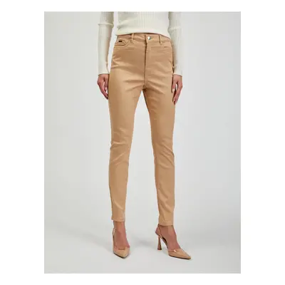 Orsay Beige Women Skinny Fit Pants Paul - Women