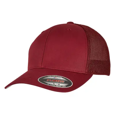 Mesh Trucker Cranberry Cap