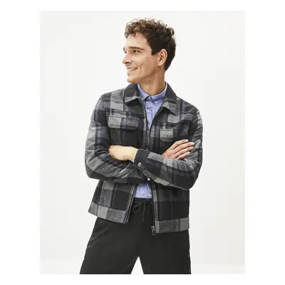 Celio Woolen Plaid Jacket Punjab - Men