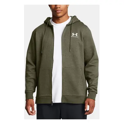 Men's sweatshirt Under Armour UA Icon Fleece FZ Hood-GRN - Men's