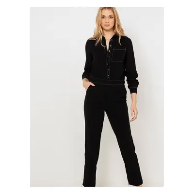 Black overall with pockets CAMAIEU - Women