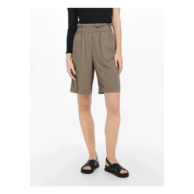 Brown Wide Shorts ONLY Caly - Women