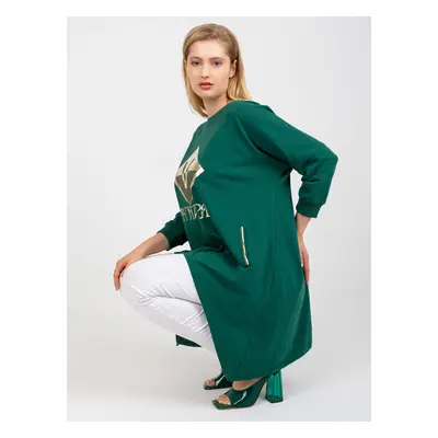 Blouse-RV-BZ-7604.53P-dark green