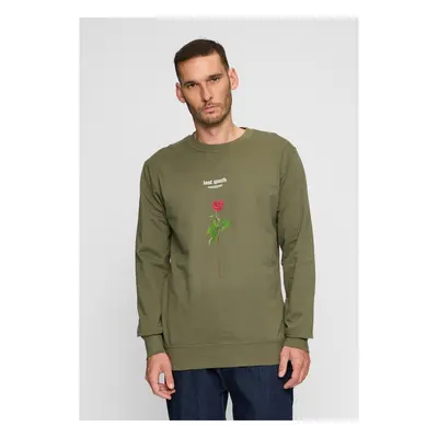 Lost Youth Rose Crewneck Olive