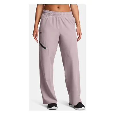 Women's Sports Pants Under Armour Unstoppable Wvn WL Pant-GRY - Women's