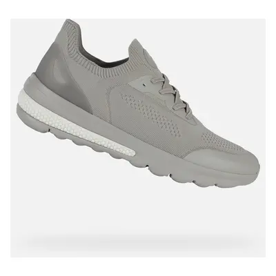 Grey men's sneakers Geox Spherica Actif - Men's