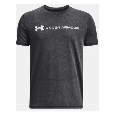 Boys' T-shirt Under Armour UA B LOGO WORDMARK SS