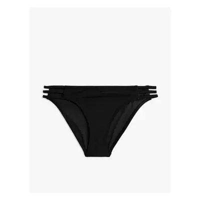 Koton Bikini Bottom with Piping Window Detail Normal Waist