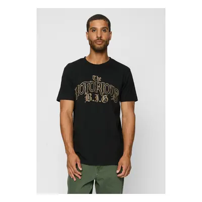 Notorious BIG Logo Tee Black