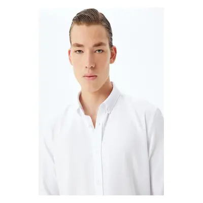 Koton White Men's Adult Shirt