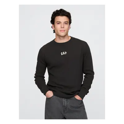 GAP Textured T-shirt with logo - Men's