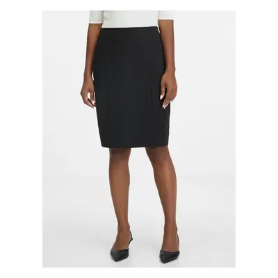 Black women's knee-length pencil skirt ORSAY - Women's