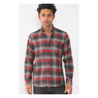 G706 DEWBERRY MEN'S SHIRT-ANTHRACITE