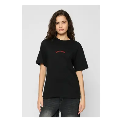 Women's T-shirt Love is Blind black