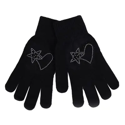 Yoclub Woman's Gloves RED-0016K-AA50-016