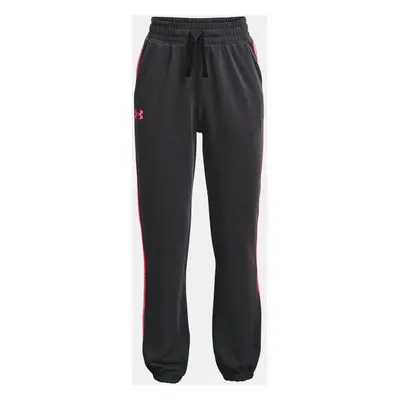 Under Armour Tepláky rivális Terry ragasztott Pant-BLK