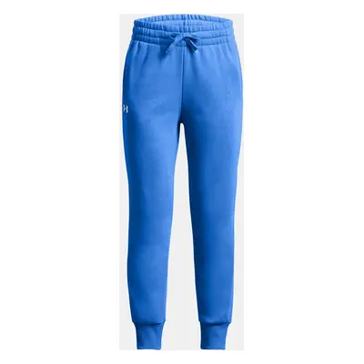 Under Armour Sweatpants UA Rival Fleece Joggers - BLU - girls