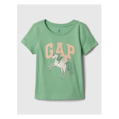 GAP Kids ́s T-shirt with logo - Girls