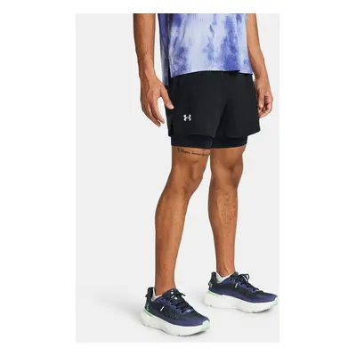 Under Armour Shorts UA LAUNCH 5'' 2-IN-1 SHORTS-BLK - Men