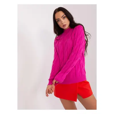 Sweater-AT-SW-2235.00P-Fuchsia