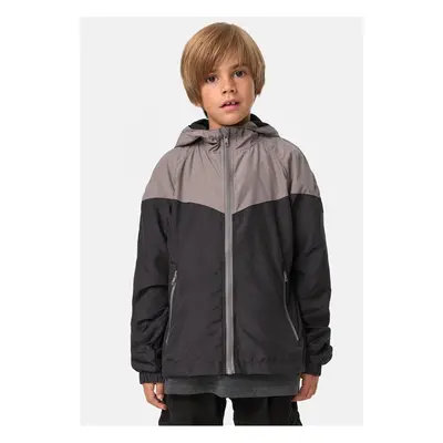 Boys' 2-Tone Tech Windrunner Asphalt/Black