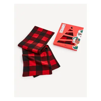 Celio Plaid Scarf in Gift Box - Men's