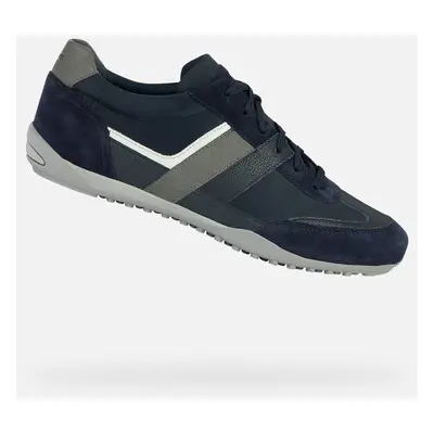 Dark blue men's sneakers Geox Wells - Men's