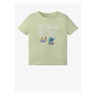 Light Green Boys T-Shirt Tom Tailor - Boys