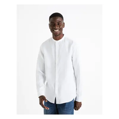 Celio Linen Shirt Damaolin - Mens