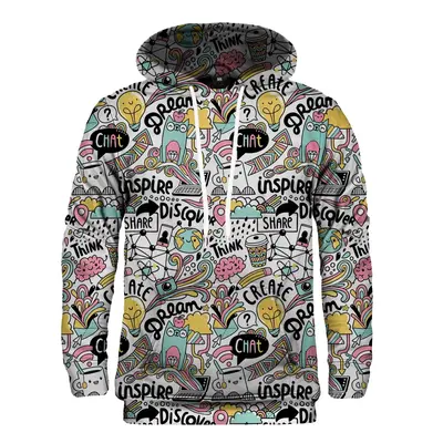 Mr. GUGU & Miss GO Unisex's Hoodie H-K835