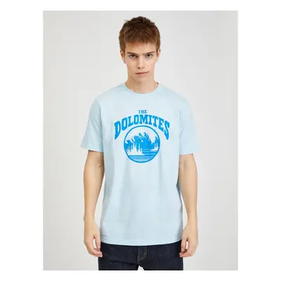 Light Blue Men's T-Shirt Diesel - Men