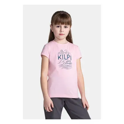 Girl's T-shirt Kilpi MALGA-JG Light pink