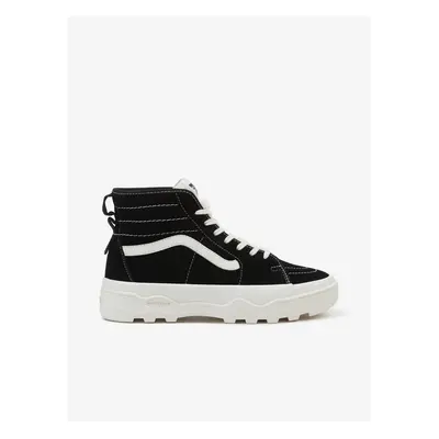 VANS UA Sentry SK8-Hi Black Ankle Leather Sneakers - Ladies